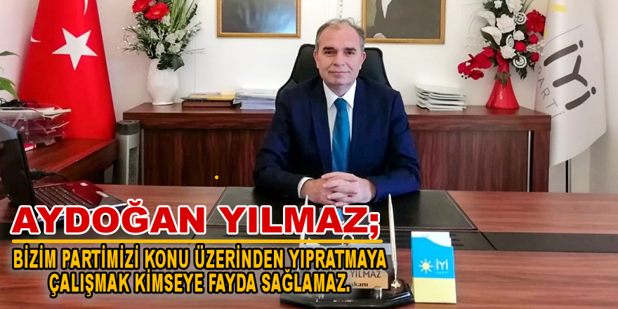 Aydoğan Yılmaz’dan Basın Açıklaması