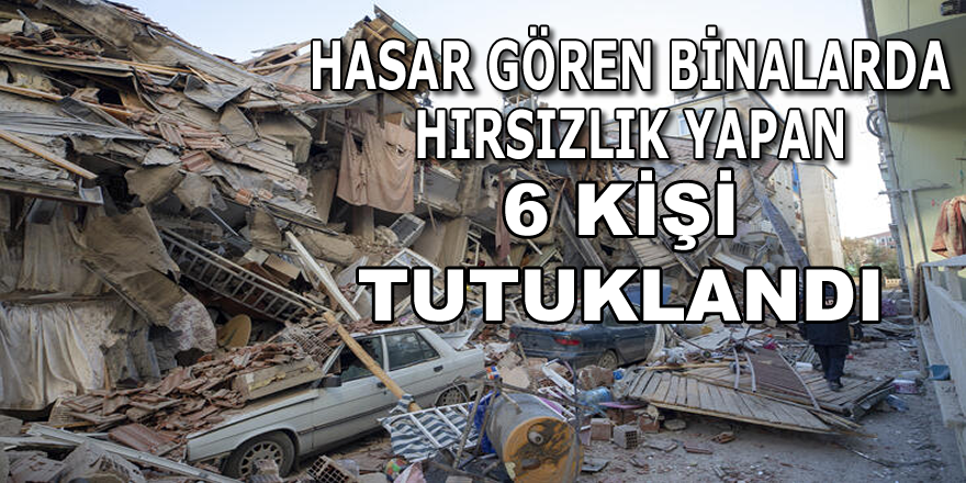 Elazığ Deprem Bölgesinde Hırsızlık