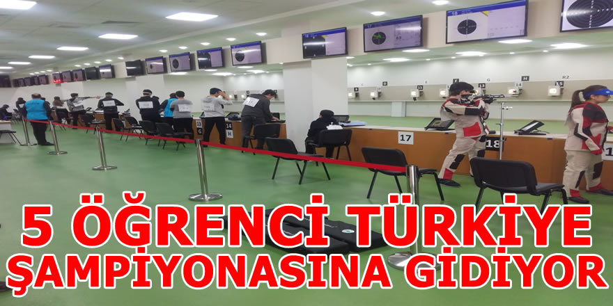 10 Metre Havalı Silah Atışları Sona Erdi