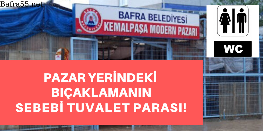 BAFRA'DA BIÇAKLI KAVGA