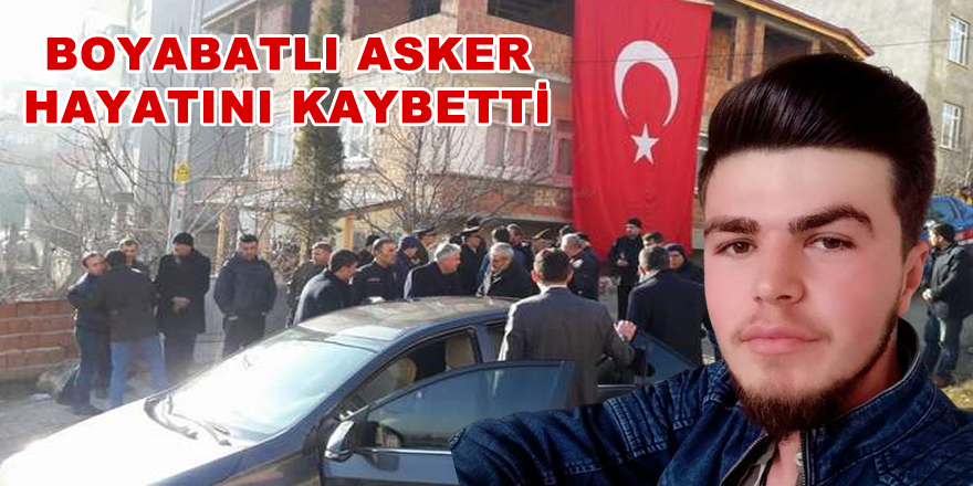 Sinoplu Asker Hayatını Kaybetti