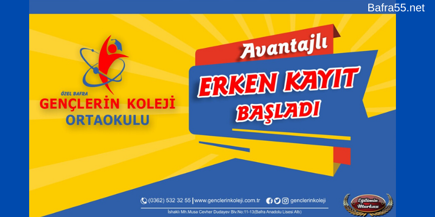 Erken Kayıt Avantajlarını Kaçırmayın....