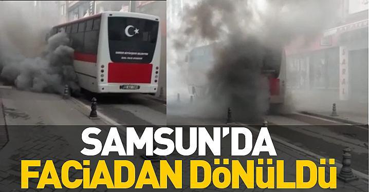 Samsun'da faciadan dönüldü!