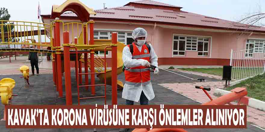 Kavak'ta Korona Virüsüne Karşı Önlemler Alınıyor