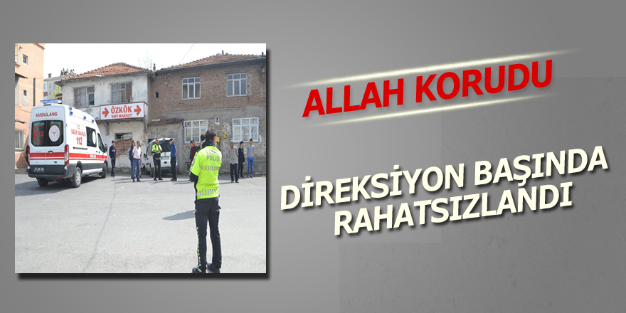 Bafra’da Trafik Kazası:1 Yaralı