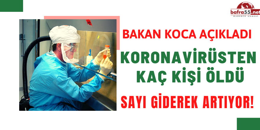 KORONAVİRÜSTEN CAN KAYBI 92 OLDU