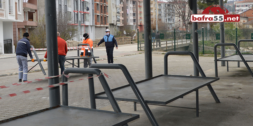 Havza Belediyesi'nden Korona Çalışmaları