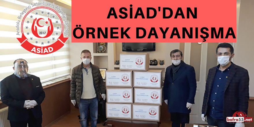 ‘EVDE KAL, KAL SAĞLIKLI KAL’ DİYEN ASİAD’DAN ÖRNEK DAYANIŞMA..