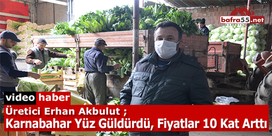 Karnabahar Yüz Güldürdü, Fiyatlar 10 Kat Arttı