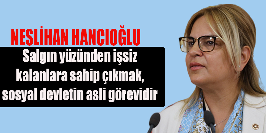 Hancıoğlu: “Fiilen, 5 milyon yeni işsizimiz var”