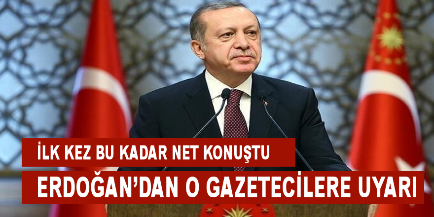 Erdoğan İlk Defa Bu Kadar Net Konuştu