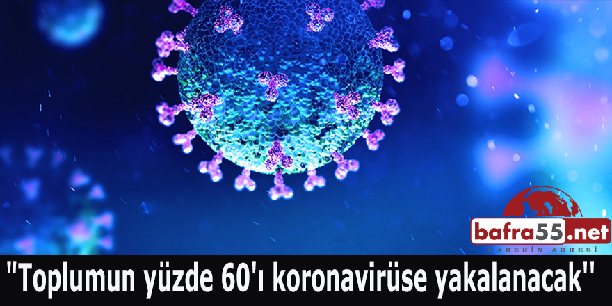 "Toplumun yüzde 60'ı koronavirüse yakalanacak'' 