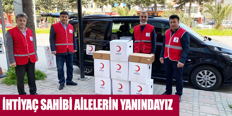 İHTİYAÇ SAHİBİ AİLELERİN YANINDAYIZ