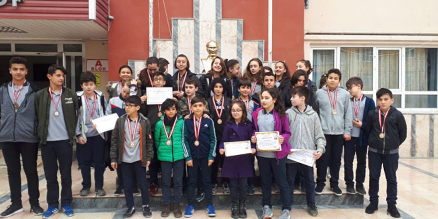Bafra Fatih Ortaokulunun Başarısı