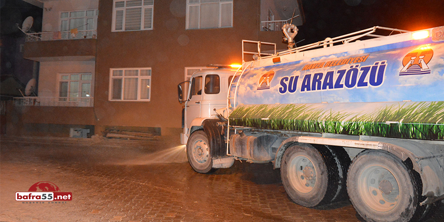 Boyalıca Mahallesinde Dezenfeksiyon Çalışmaları