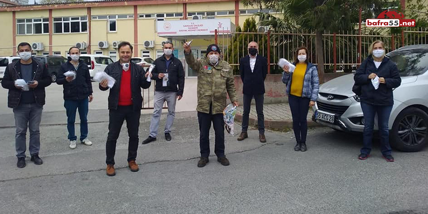 Chp Kadın Kolları Semt Pazarında Maske Dağıttı