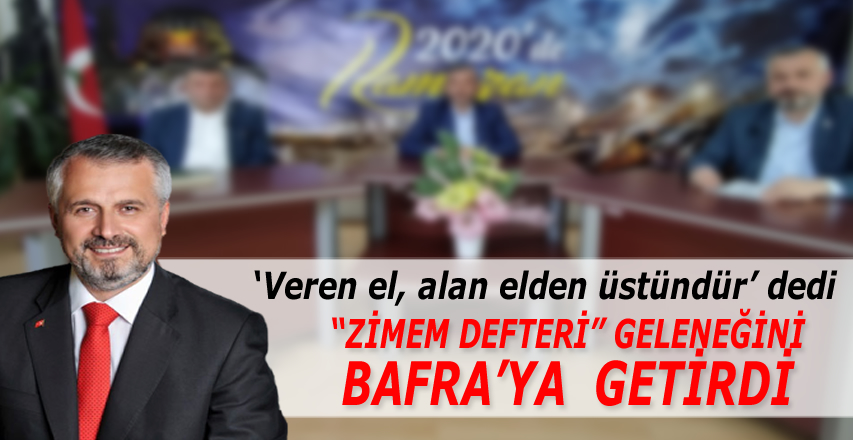 Kılıç,  "Veren el, Alan Elden Üstündür"