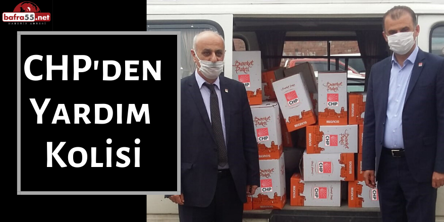 CHP'den Yardım  Kolisi