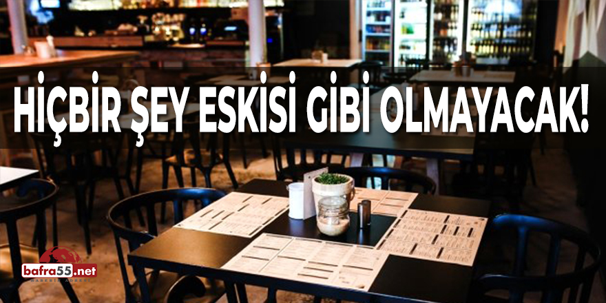 Restoran ve Kafelerde Koronavirüs Tedbirleri