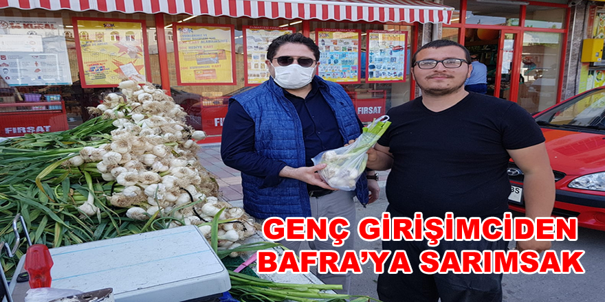 Genç Girişimciden Vatandaş Sarımsak'ı 10 TL' den Tüketecek