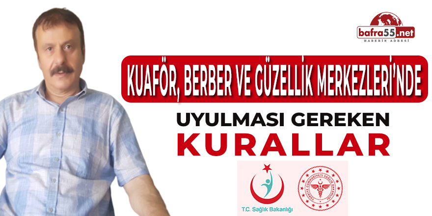 Berber, Kuaför ve Güzellik Salonları'nda Uyulması Gereken Kurallar