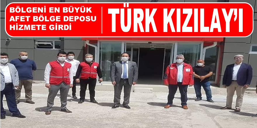 Afet Bölge Deposu Hizmete Hazır