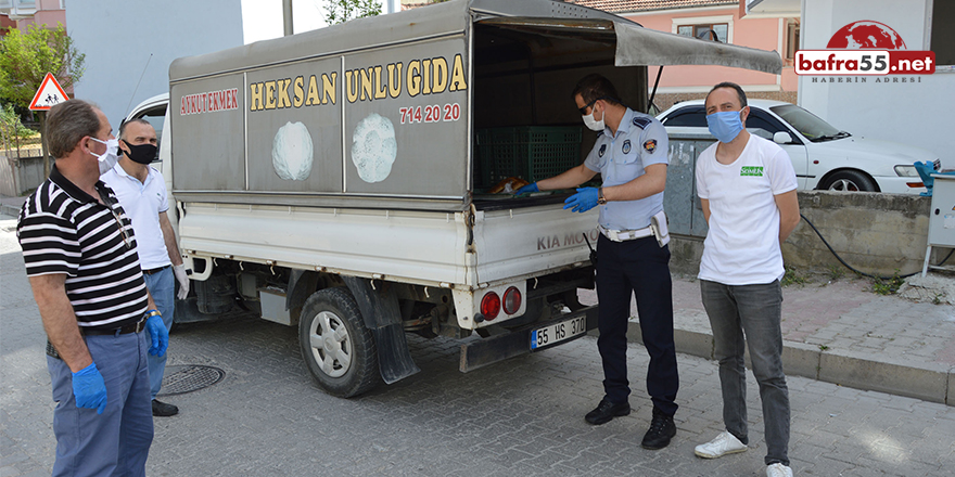 Havza'da Sokak ve Caddelerde Sessizlik Hakim