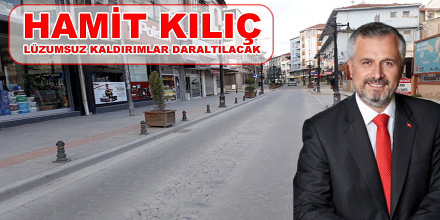 Lüzumsuz Olan Kaldırımlar Daraltılacak