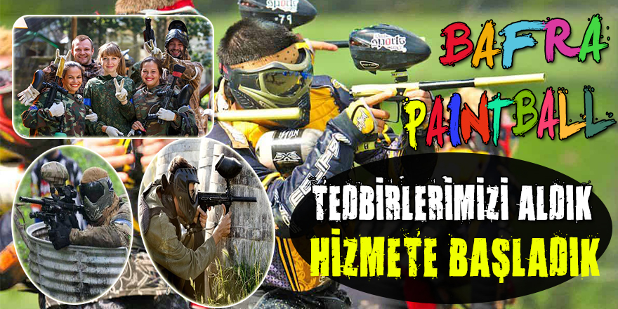 Bafra Paintball Hizmete Başladı!