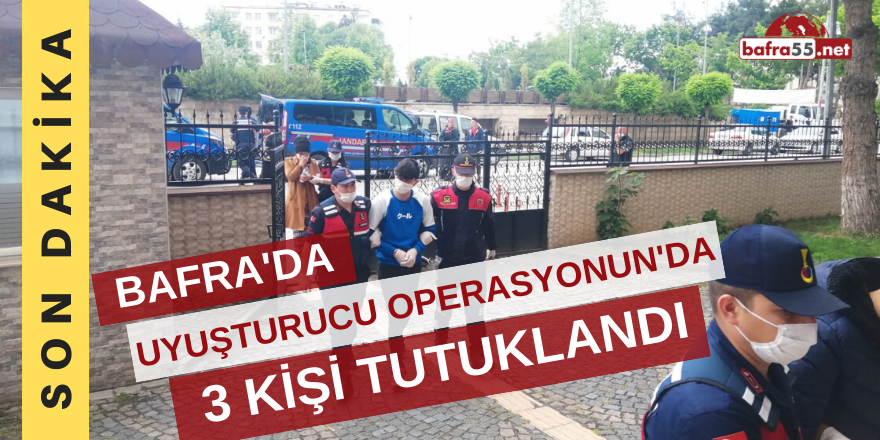 Uyuşturucu Operasyonunda 3 Kişi Tutuklandı