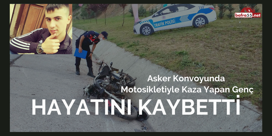 Motosikletiyle Kaza Yapan Genç Hayatını Kaybetti