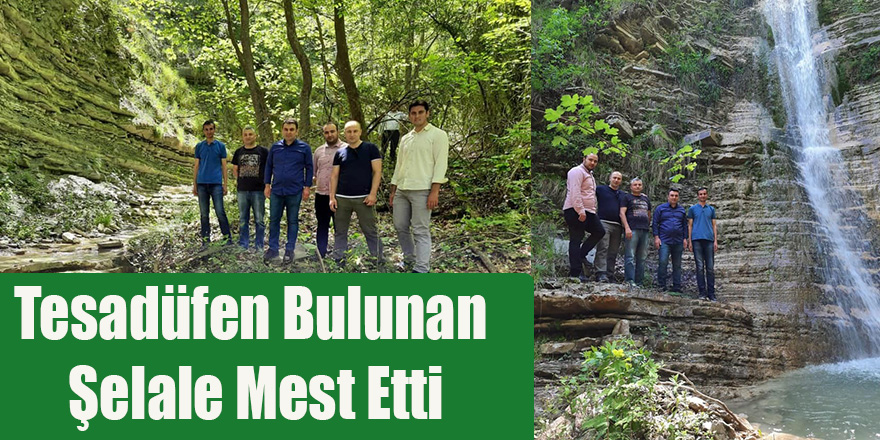 Tesadüfen Bulunan Şelale Mest Etti