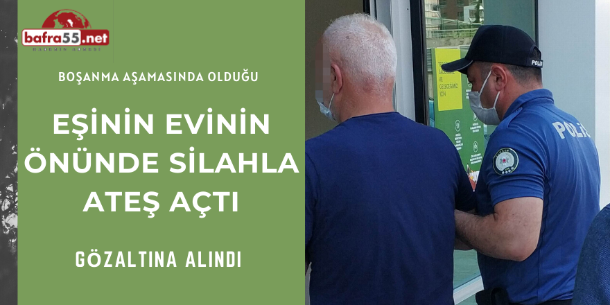 Silahla Ateş Açınca Gözaltına Alındı