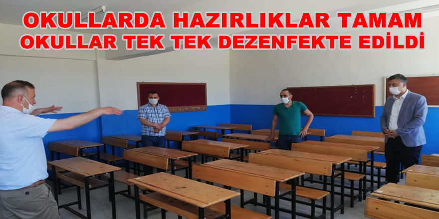 Bafra'daki Okullar LGS Sınavına Hazır