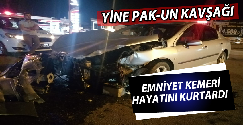 Emniyet Kemeri Hayatını Kurtardı