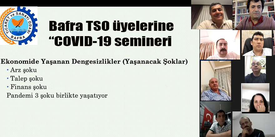 Bafra TSO üyelerine “COVID-19 semineri