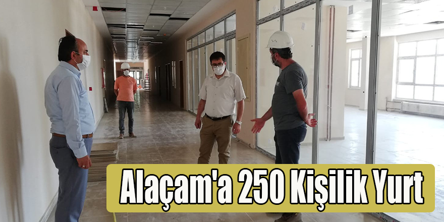 Alaçam'a 250 Kişilik Yurt