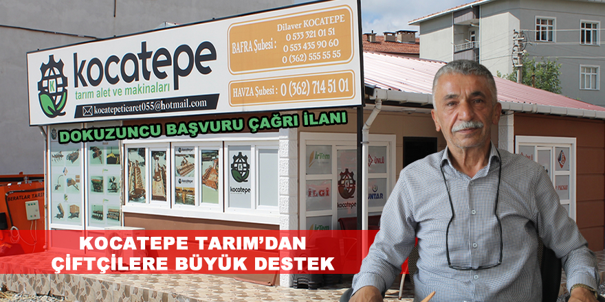 Kocatepe Tarım'dan Köylülere Büyük Destek