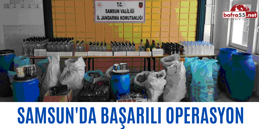 SAMSUN'DA BAŞARILI OPERASYON