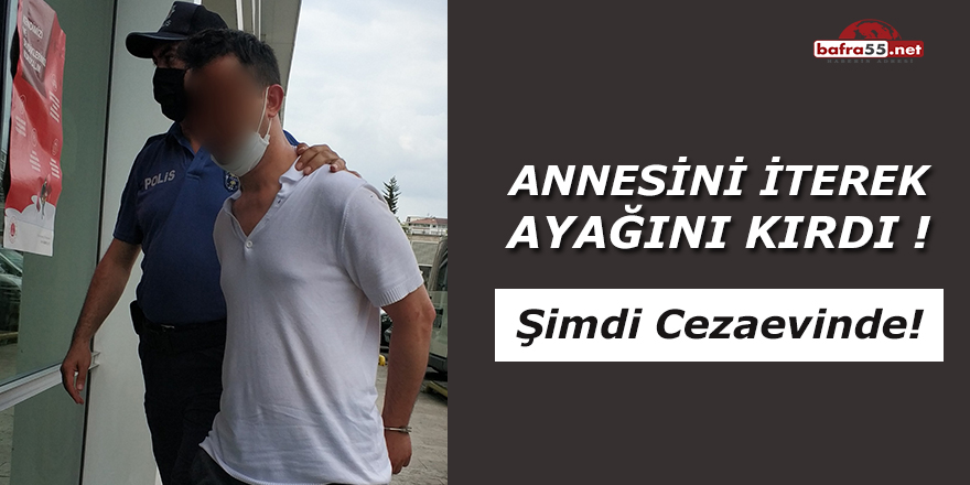 Annesini İterek Ayağını Kırdı !