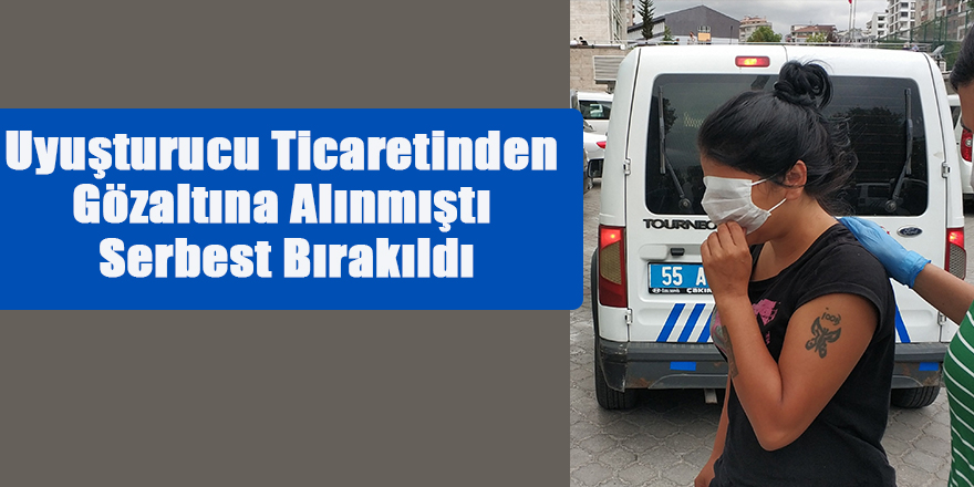 Uyuşturucu Ticaretinden Gözaltına Alınmıştı Serbest Bırakıldı