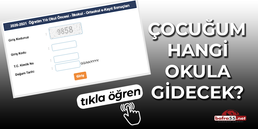 Okul Kayıt Sorgulama Ekranı Açıldı!