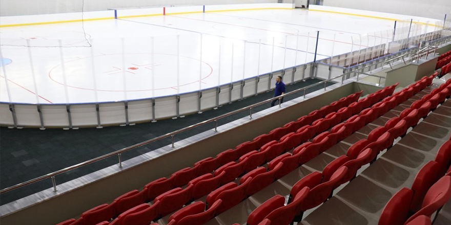 Buz Sporları Salonu’na nem alma sistemi