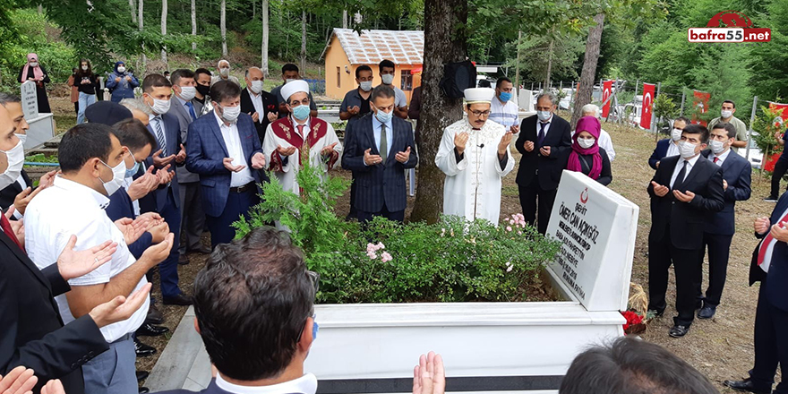 15 Temmuz Şehidi Sinop'taki Kabri Başında Anıldı