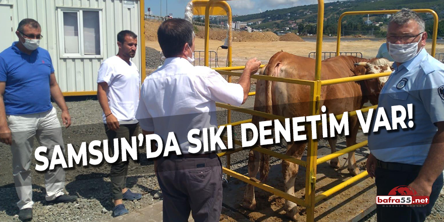 Samsun'da Sıkı Denetim!