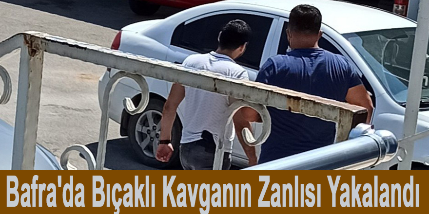 Bafra'da Bıçaklı Kavganın Zanlısı Yakalandı