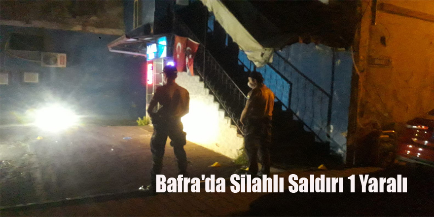 Bafra'da Silahlı Saldırı 1 Yaralı