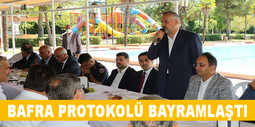 Bafra Protokolü Bayramın 2’İnci Günü Bayramlaştı