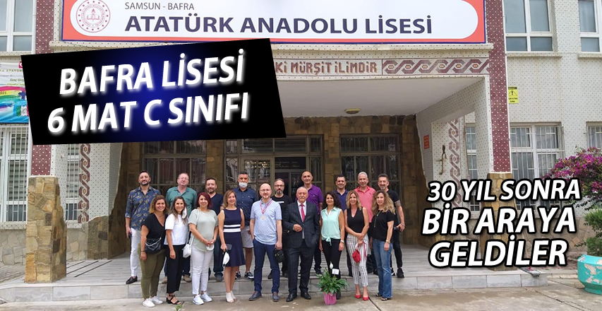 Lise Arkadaşları 30 Yıl Sonra Buluştu