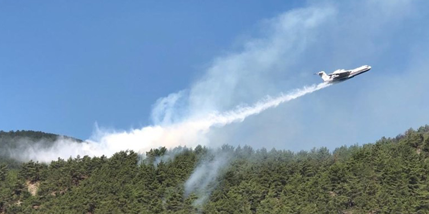 Durağan'da Çıkan Yangın Kontrol Altına Alındı